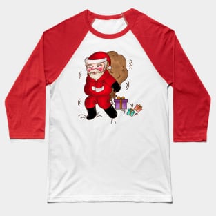 Santa sends happiness Baseball T-Shirt